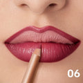 Nude Matte Lip Liner, Waterproof Long Lasting High Pigment Lip Pencil, Smooth Precise Lip Makeup Gift for Women  أبرزي جمال شفتيكِ مع قلم تحديد الشفاه بلون النيود! يتميز بلون غني، وملمس ناعم، ولمسة مطفية أنيقة، مع تركيبة مقاومة للماء وثبات يدوم طويلاً.
