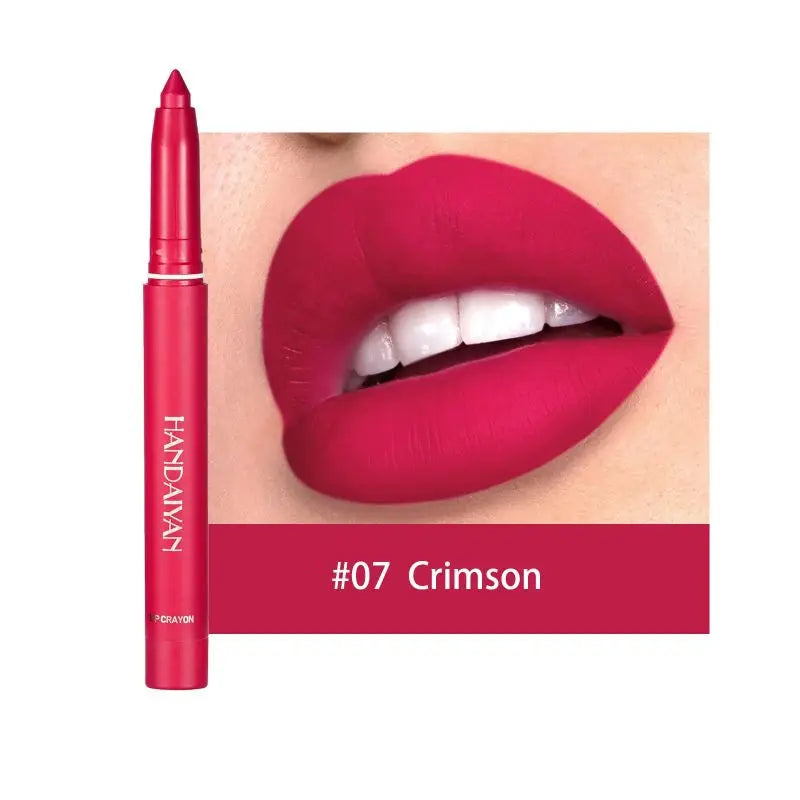 12Colors Waterproof Long Lasting Matte Lip Liner，Natural, Easy to Color, Non-smudge, Durable, Suitable for Daily Makeupمجموعة محدد شفاه مطفي بـ 12 لونًا، مقاوم للماء وثابت لفترة طويلة. يتميز بألوان طبيعية وسهولة التطبيق، ولا يتلطخ بسهولة، ويدوم طويلًا. من
