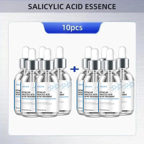 2026 Salicylic Acid  Solution Essence Shrink pores and Acne Spot Removing Shrink Pores Oil-Control Brighten Face Skin Makeupخلاصة حمض الساليسيليك للعناية بالبشرة – إصدار 2026
خلاصة للعناية ببشرة الوجه، تحتوي على حمض الساليسيليك، وتساعد على تنظيف المسام وت