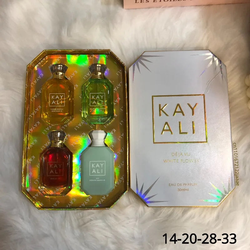 KAYALI Perfume Set Long Lasting Luxury Unisex Fragrance Collection 30ml*4 Elegant Sweet Smooth Exotic Premium Signature Scent