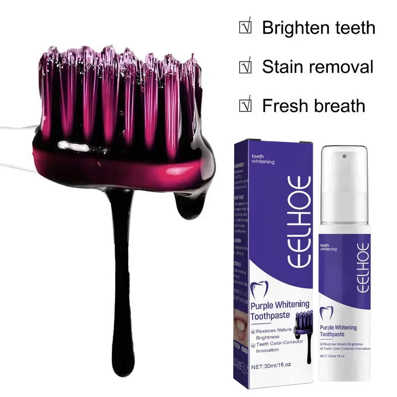 New Teeth Whitening Toothpaste 5D Oral Hygiene Cleaning Teeth Whitening Tool Fresh Breath Teeth Careمعجون أسنان جديد لتبييض الأسنان بتقنية 5D، يساعد على تنظيف الأسنان والعناية بصحة الفم، ويمنح نفساً منعشاً ورائحة فم زكية، لابتسامة أكثر إشراقاً وأسنان نظيف