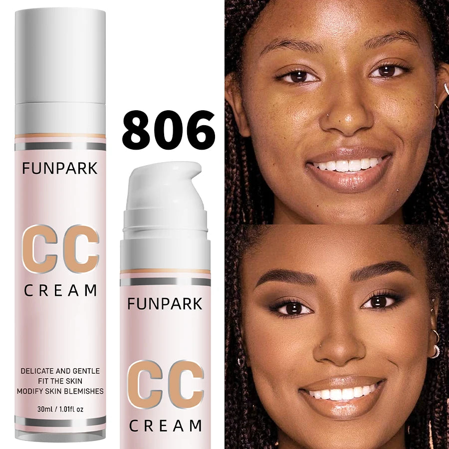 30ml 1Pc Color Correcting CC Cream Facial Foundation Waterproof Concealer Whitening Liquid Foundation Korean Makeup Cosmeticsكريم CC لتصحيح لون البشرة وتوحيدها – 30 مل
كريم أساس سائل كوري يساعد على توحيد لون البشرة وإخفاء العيوب، مع تغطية طبيعية تمنح الوج