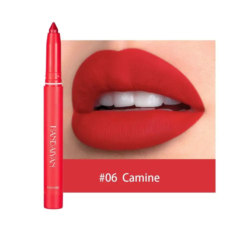 12Colors Waterproof Long Lasting Matte Lip Liner，Natural, Easy to Color, Non-smudge, Durable, Suitable for Daily Makeupمجموعة محدد شفاه مطفي بـ 12 لونًا، مقاوم للماء وثابت لفترة طويلة. يتميز بألوان طبيعية وسهولة التطبيق، ولا يتلطخ بسهولة، ويدوم طويلًا. من