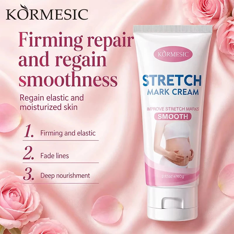 Stretch Marks Permanent Removal Cream Maternity Pregnant Women Pregnancy Anti-Winkle Smooth Repair Firming Skin Body Skin Care