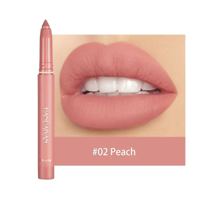 12Colors Waterproof Long Lasting Matte Lip Liner，Natural, Easy to Color, Non-smudge, Durable, Suitable for Daily Makeupمجموعة محدد شفاه مطفي بـ 12 لونًا، مقاوم للماء وثابت لفترة طويلة. يتميز بألوان طبيعية وسهولة التطبيق، ولا يتلطخ بسهولة، ويدوم طويلًا. من