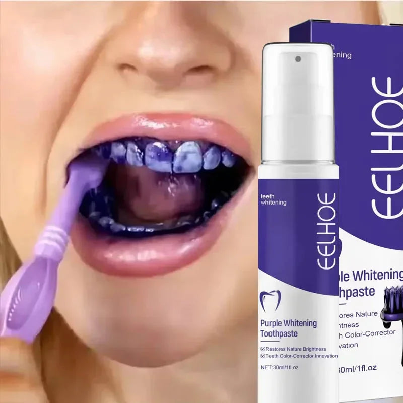 New Teeth Whitening Toothpaste 5D Oral Hygiene Cleaning Teeth Whitening Tool Fresh Breath Teeth Careمعجون أسنان جديد لتبييض الأسنان بتقنية 5D، يساعد على تنظيف الأسنان والعناية بصحة الفم، ويمنح نفساً منعشاً ورائحة فم زكية، لابتسامة أكثر إشراقاً وأسنان نظيف